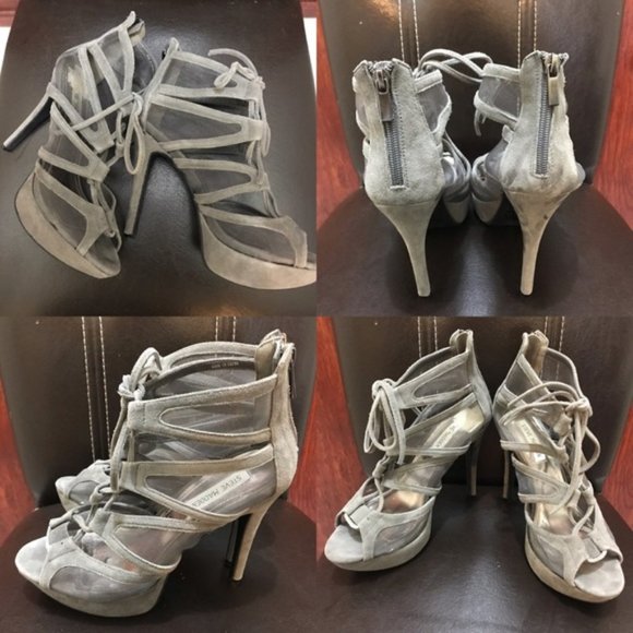Steve Madden Strane Shoe - Grey - Picture 1 of 1